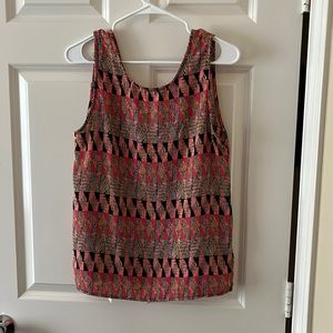 Blue Rain brand Tank with V back. Size M